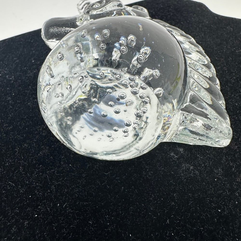 Unbranded Glass Figurine Unisex OS Clear Unicorn Bust Controlled Bubble Art - Picture 6 of 9